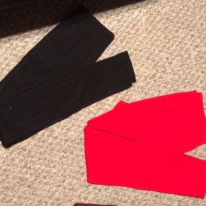 Fleece lined leggings.